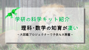 【学研の科学】大図鑑プロジェクター口コミ&感想｜幼児も大喜びのSTEM教材