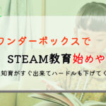 ワンダーボックスのSTEM/STEAM教育｜口コミや教育効果は？
